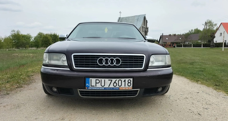 Audi A8 cena 9500 przebieg: 400000, rok produkcji 1999 z Gorlice małe 121